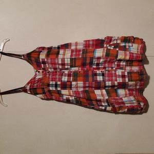 Flowers ladies size small sun dress